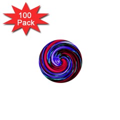 Swirl Vortex Motion 1  Mini Buttons (100 Pack)  by HermanTelo