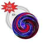 Swirl Vortex Motion 2.25  Buttons (100 pack)  Front