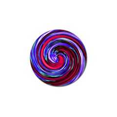 Swirl Vortex Motion Golf Ball Marker (10 Pack) by HermanTelo