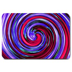 Swirl Vortex Motion Large Doormat 