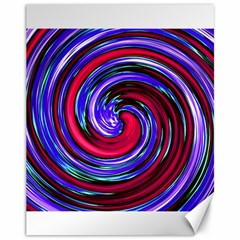 Swirl Vortex Motion Canvas 11  X 14 