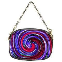 Swirl Vortex Motion Chain Purse (two Sides) by HermanTelo