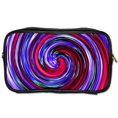 Swirl Vortex Motion Toiletries Bag (two Sides)