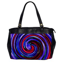 Swirl Vortex Motion Oversize Office Handbag