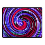 Swirl Vortex Motion Fleece Blanket (Small) 50 x40  Blanket Front