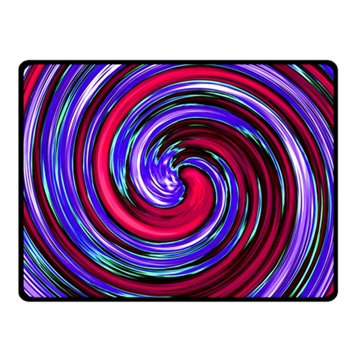 Swirl Vortex Motion Fleece Blanket (Small)