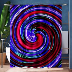 Swirl Vortex Motion Shower Curtain 60  X 72  (medium)  by HermanTelo