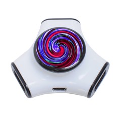 Swirl Vortex Motion 3-port Usb Hub