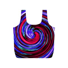 Swirl Vortex Motion Full Print Recycle Bag (s)