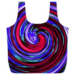 Swirl Vortex Motion Full Print Recycle Bag (xl)