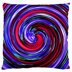 Swirl Vortex Motion Standard Flano Cushion Case (one Side)