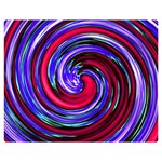 Swirl Vortex Motion Double Sided Flano Blanket (Medium)  60 x50  Blanket Front