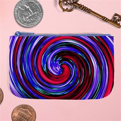 Swirl Vortex Motion Large Coin Purse