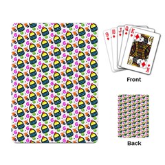 Sweet Dessert Food Cake Pattern Playing Cards Single Design