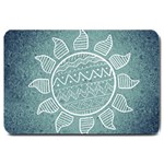 Sun Abstract Summer Large Doormat  30 x20  Door Mat