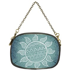 Sun Abstract Summer Chain Purse (one Side)