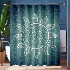 Sun Abstract Summer Shower Curtain 60  X 72  (medium) 