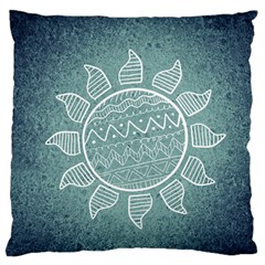 Sun Abstract Summer Standard Flano Cushion Case (one Side) by HermanTelo