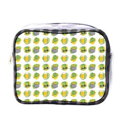 St Patricks Day Background Symbols Mini Toiletries Bag (one Side)