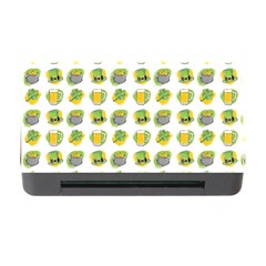 St Patricks Day Background Symbols Memory Card Reader With Cf by HermanTelo