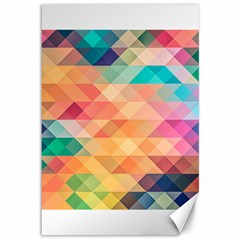 Texture Triangle Canvas 12  X 18  by HermanTelo