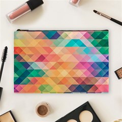 Texture Triangle Cosmetic Bag (large)