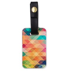 Texture Triangle Luggage Tag (one Side)