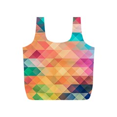 Texture Triangle Full Print Recycle Bag (s)