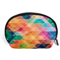 Texture Triangle Accessory Pouch (large)