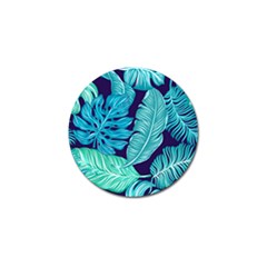 Tropical Greens Leaves Banana Golf Ball Marker (4 Pack)