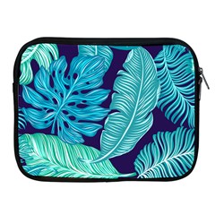 Tropical Greens Leaves Banana Apple Ipad 2/3/4 Zipper Cases by HermanTelo