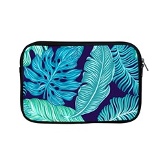 Tropical Greens Leaves Banana Apple Ipad Mini Zipper Cases