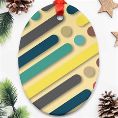 Vintage Desktop Color Ornament (oval) by HermanTelo