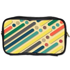 Vintage Desktop Color Toiletries Bag (one Side) by HermanTelo