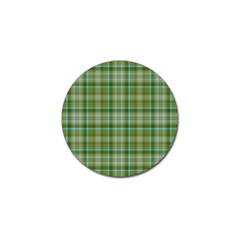 Vintage Green Plaid Golf Ball Marker (10 Pack) by HermanTelo