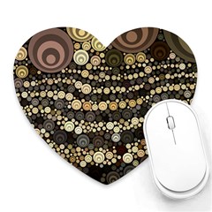 Vintage Style Heart Mousepads by HermanTelo