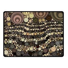 Vintage Style Double Sided Fleece Blanket (small) 