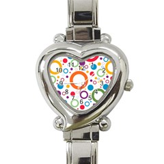 Wallpaper Circle Heart Italian Charm Watch by HermanTelo