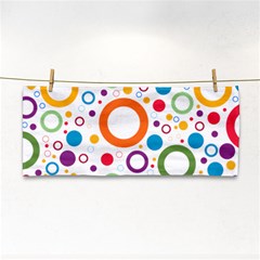 Wallpaper Circle Hand Towel