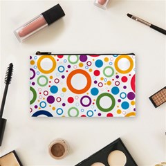 Wallpaper Circle Cosmetic Bag (small)