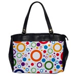 Wallpaper Circle Oversize Office Handbag Front