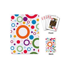 Wallpaper Circle Playing Cards (mini) by HermanTelo