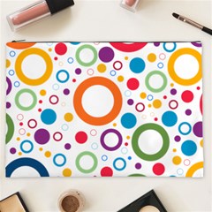 Wallpaper Circle Cosmetic Bag (xxl)