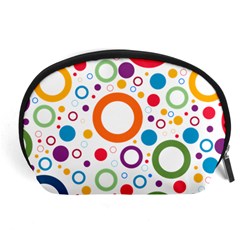 Wallpaper Circle Accessory Pouch (large)