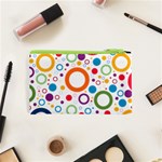 Wallpaper Circle Cosmetic Bag (XS) Back