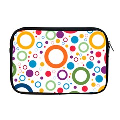 Wallpaper Circle Apple Macbook Pro 17  Zipper Case