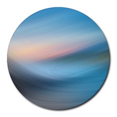 Wave Background Round Mousepads