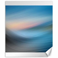 Wave Background Canvas 20  X 24 