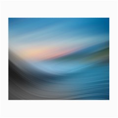 Wave Background Small Glasses Cloth (2 Sides)