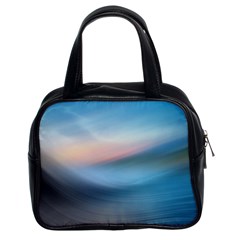 Wave Background Classic Handbag (two Sides) by HermanTelo